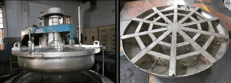 Retort Cover Assembly & Diffuser Base Grid (Pit Furnace), Thermal Engineering Systems