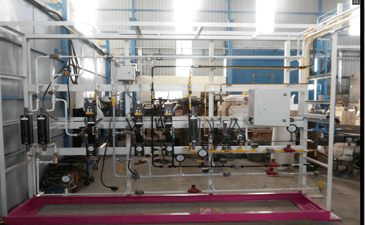 Nitriding process gas skid, Thermal Engineering Systems